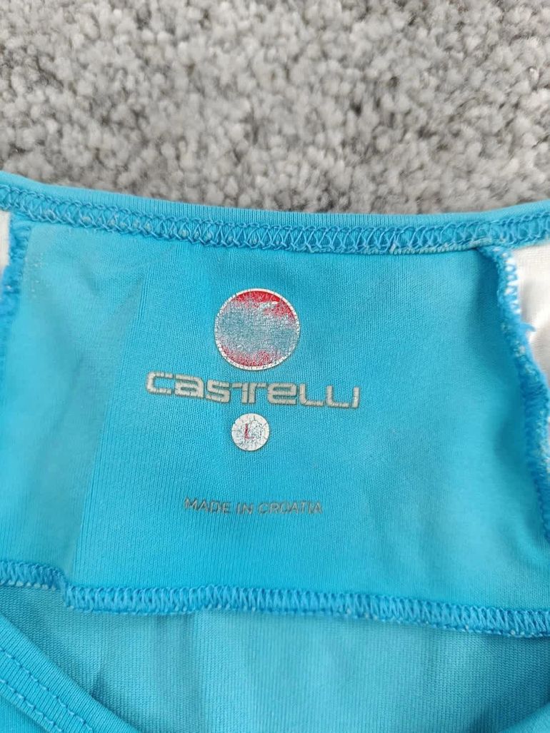 Used Castelli maillot velo femme taille l -24 6118 cyclisme route respirant bike — image 4 of 6