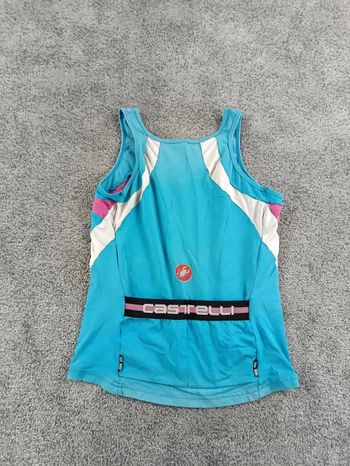 Used Castelli maillot velo femme taille l -24 6118 cyclisme route respirant bike — image 5 of 6