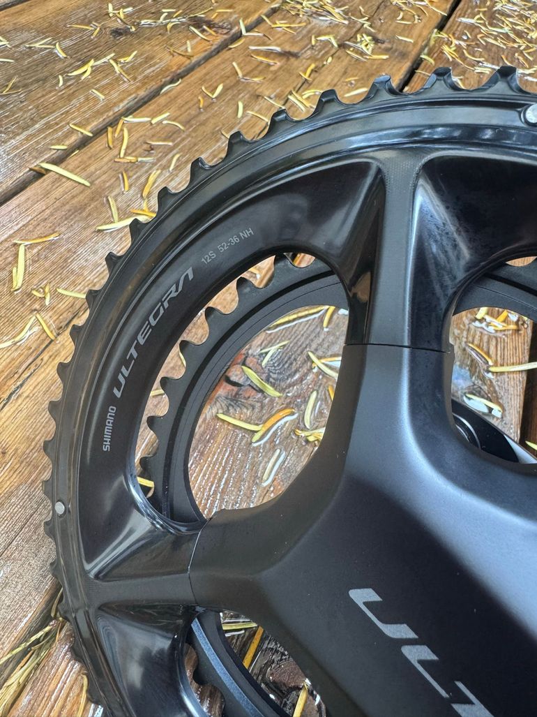 Used Shimano Ultegra R8100 crankset 170mm 52/36 4iii power 2026 bike — image 2 of 5