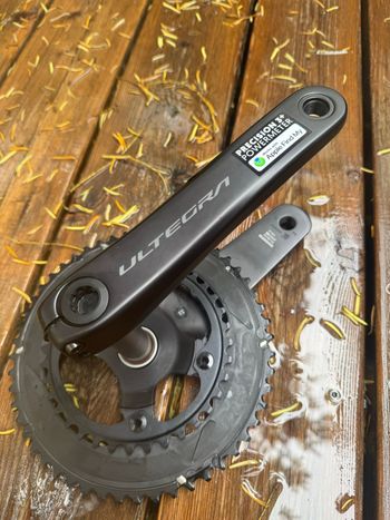Used Shimano Ultegra R8100 crankset 170mm 52/36 4iii power 2026 bike — image 4 of 5