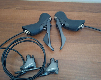 Used Shimano GRX RX810 1x11 Hydraulic Shift/Brake Set 2023 bike