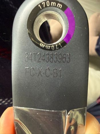 Used Sram X1 Carbon Crankset bike — image 3 of 4