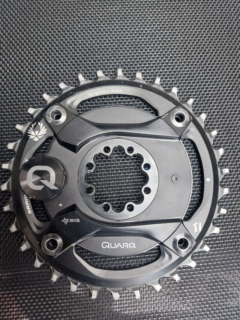 Used Quarq DZero DUB Power Meter Drivetrain & Pedals
