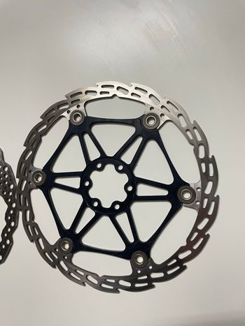Used Hope V4 Vented 6 Bolt Floating Disc Rotor 203mm 2025 bike