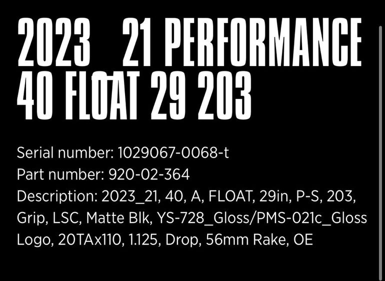 Used Fox 40 Performance Elite 2021 bike — image 6 of 6