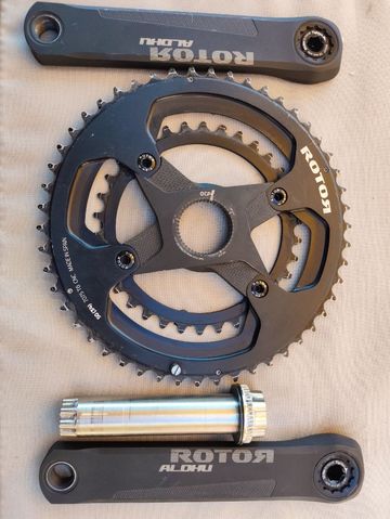 Tweedehands Rotor Pédalier Vélo de Route 2025 Drivetrain & Pedals