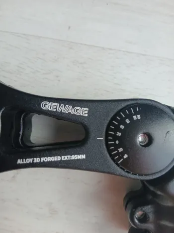 Used Gewage Fahrrad-Vorbau 31,8 mm 95 mm Aluminium Schwarz bike — image 5 of 7