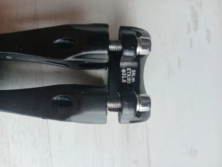 Used Gewage Fahrrad-Vorbau 31,8 mm 95 mm Aluminium Schwarz bike — image 6 of 7
