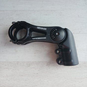 Used Gewage Fahrrad-Vorbau 31,8 mm 95 mm Aluminium Schwarz bike