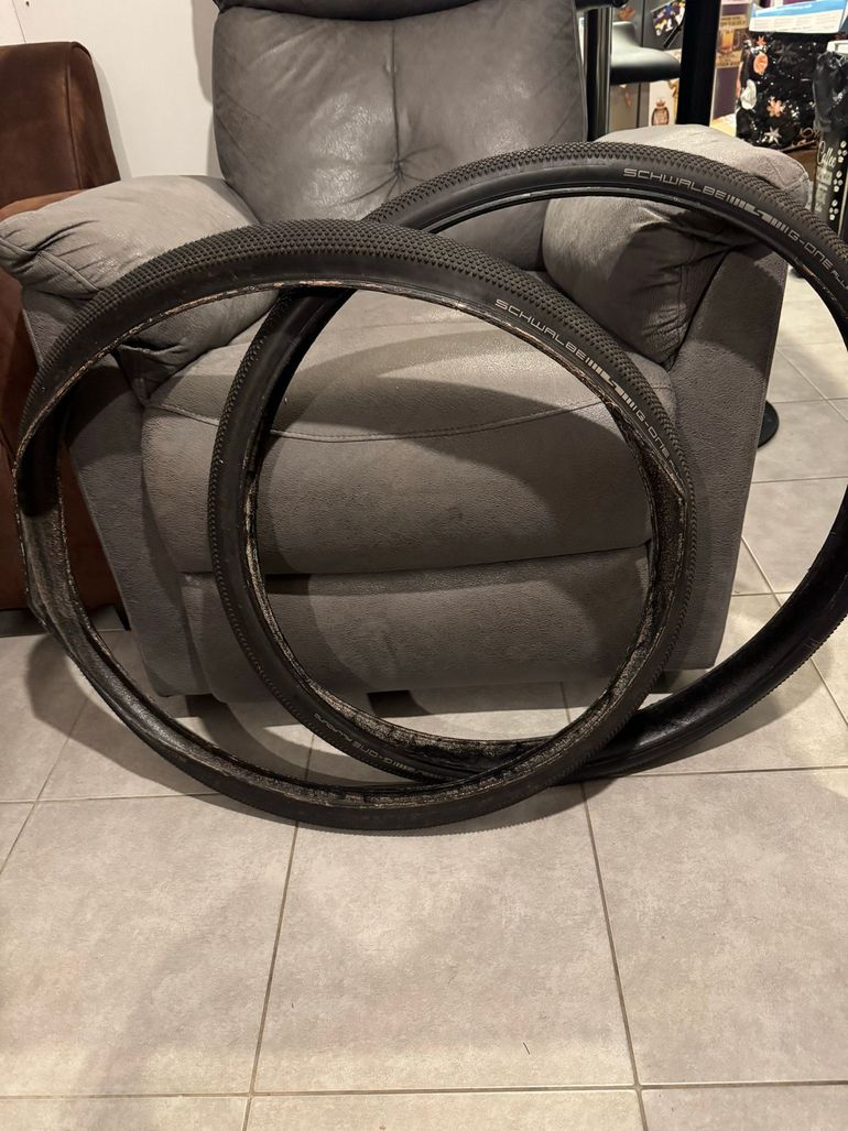 Used Schwalbe G-ONE Allround Gravel Tires Pair 2025 bike — image 1 of 4