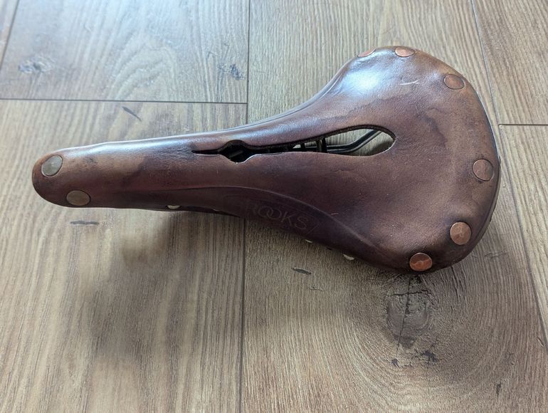Used Brooks B17 Carved Saddle 2019 bike — image 1 of 4