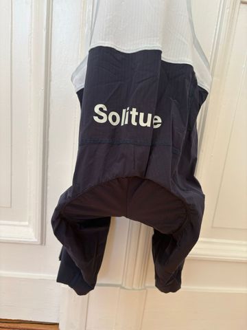 Pas Normal Studios Solitude Bib S Navy 2025 Cycling Clothing usato