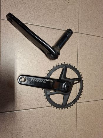 Used Sram Rival AXS Power Meter Crankset bike