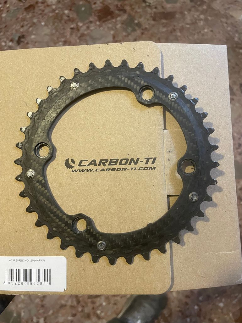 Used Carbon-Ti X-CarboRing EVO 37T bike — image 2 of 2