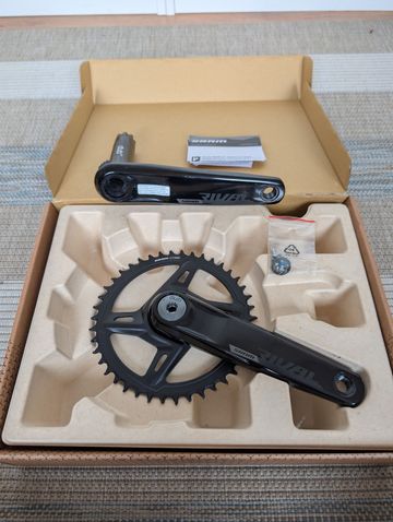 Sram Rival Crankset 42T 172.5mm 2025 Drivetrain & Pedals usato