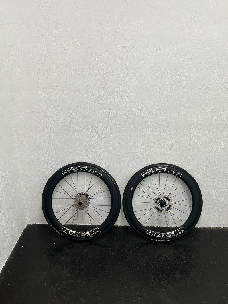 Used Vision Metron 60 SL Silver Edition Wheelset 2026 Wheels