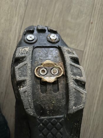 Used Shimano SPD VTT Gravel Cyclocross Pedals + Cale bike — image 5 of 6
