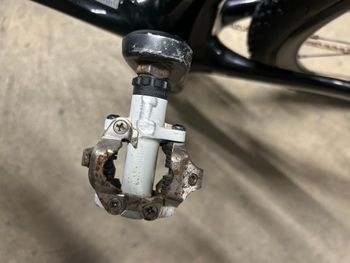 Used Shimano SPD VTT Gravel Cyclocross Pedals + Cale bike — image 3 of 6