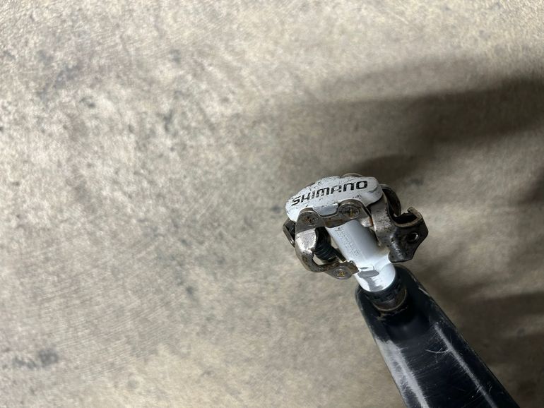 Used Shimano SPD VTT Gravel Cyclocross Pedals + Cale bike — image 1 of 6