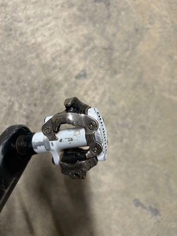 Used Shimano SPD VTT Gravel Cyclocross Pedals + Cale bike — image 2 of 6
