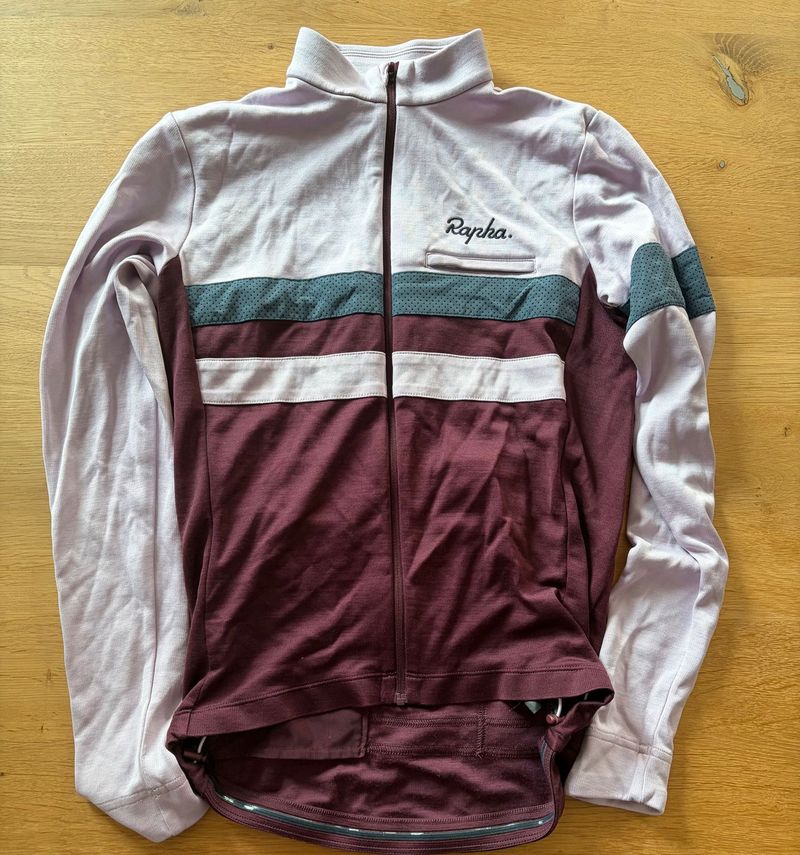 Używany Rapha Brevet Longsleeve Jersey Cycling Clothing