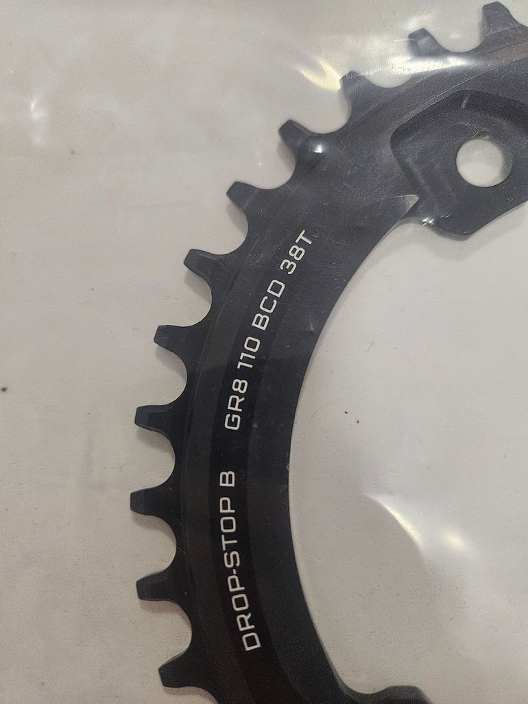 Used Wolf Tooth GRX 110 BCD Asymmetric 4-Bolt 38T Chainring 2026 bike — image 3 of 8