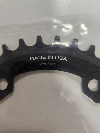 Used Wolf Tooth GRX 110 BCD Asymmetric 4-Bolt 38T Chainring 2026 bike — image 5 of 8