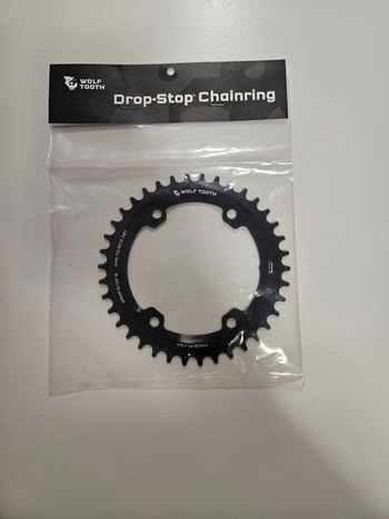 Used Wolf Tooth GRX 110 BCD Asymmetric 4-Bolt 38T Chainring 2026 bike