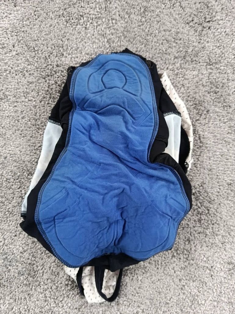 Used Nike cuissard court velo homme taille xl -48 6953 cyclisme route respirant Discovery channel bike — image 5 of 6