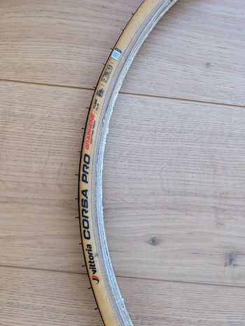 Used Vittoria Corsa Pro Graphen 26mm TLR bike