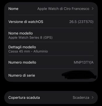 Used apple Watch Series 8 GPS 45mm Aluminum Case with Midnight Sport Band 2023 bike — image 6 of 6