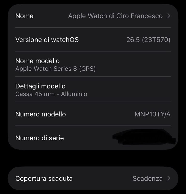 Used apple Watch Series 8 GPS 45mm Aluminum Case with Midnight Sport Band 2023 bike — image 6 of 6