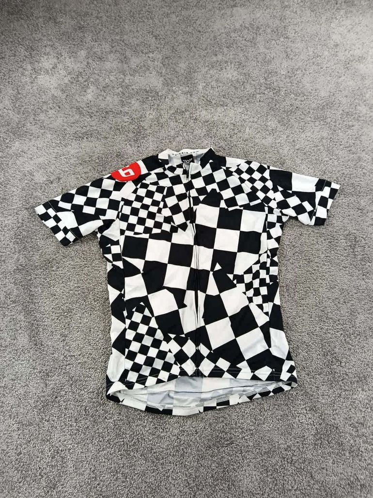 Tweedehands Twin Six maillot velo homme taille m -31 6657 cyclisme route respirant bike — afbeelding 1 van 7