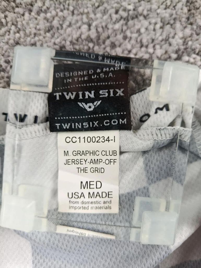 Tweedehands Twin Six maillot velo homme taille m -31 6657 cyclisme route respirant bike — afbeelding 4 van 7