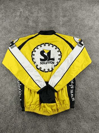 Used Jartazi veste velo homme taille xxl - 63 4114 - jaune - pluie bike — image 2 of 3