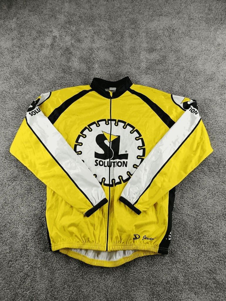 Used Jartazi veste velo homme taille xxl - 63 4114 - jaune - pluie bike — image 1 of 3