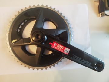 Brugt Sram Rival D1 12v 48 35T 170mm Drivetrain & Pedals