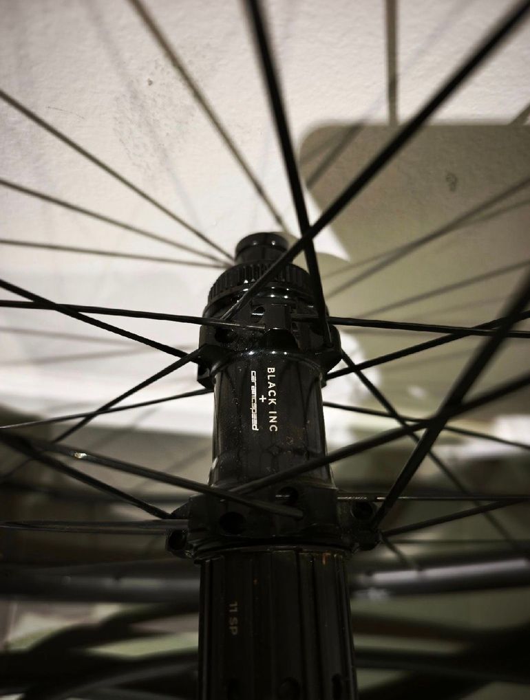 Used Black Inc 45 Carbon Tubular Wheelset 2025 bike — image 4 of 4