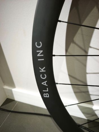 Used Black Inc 45 Carbon Tubular Wheelset 2025 bike — image 3 of 4