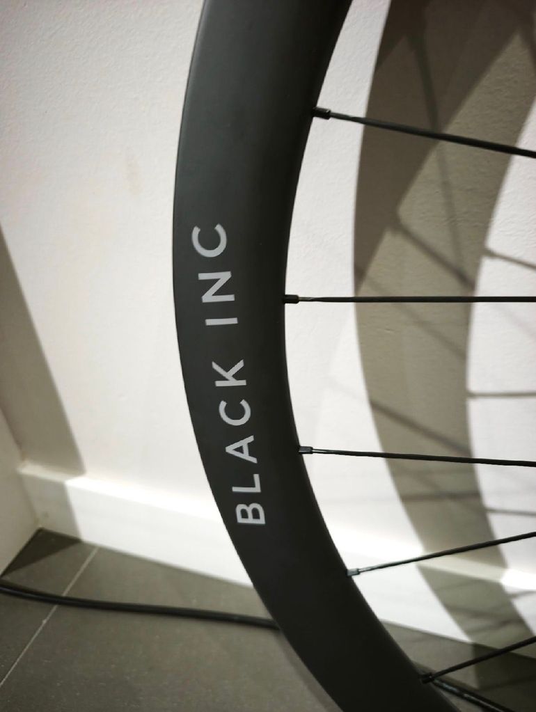 Used Black Inc 45 Carbon Tubular Wheelset 2025 bike — image 3 of 4