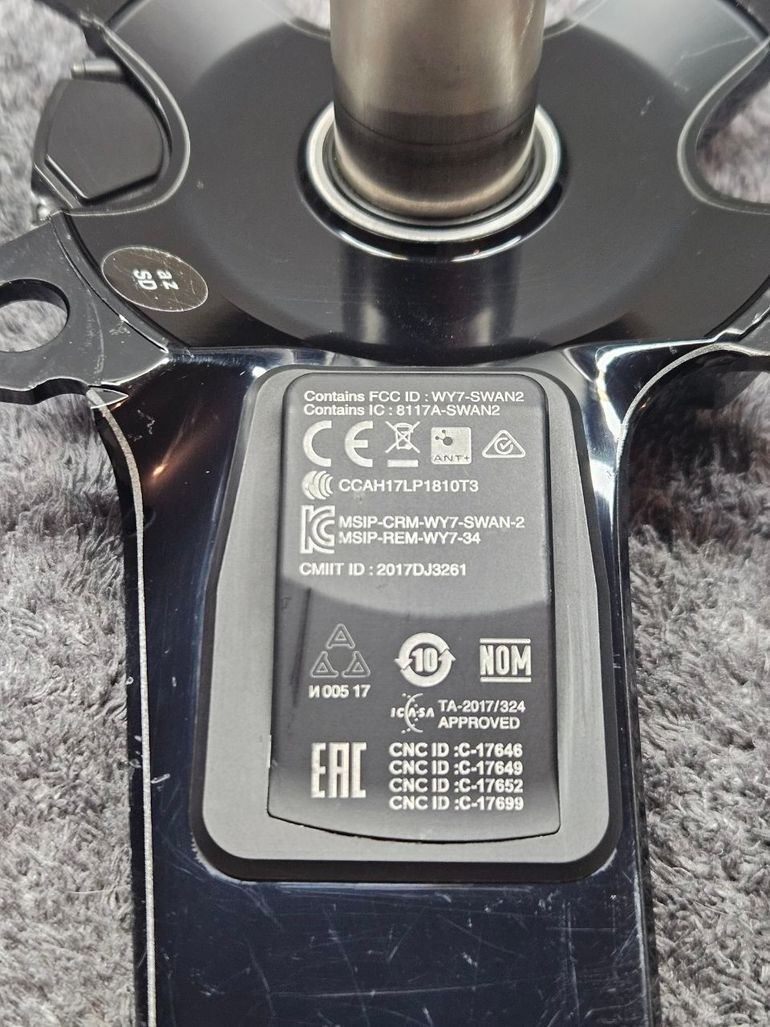 Used Shimano Dura-Ace FC-R9100-P Powermeter 165 mm bike — image 7 of 12