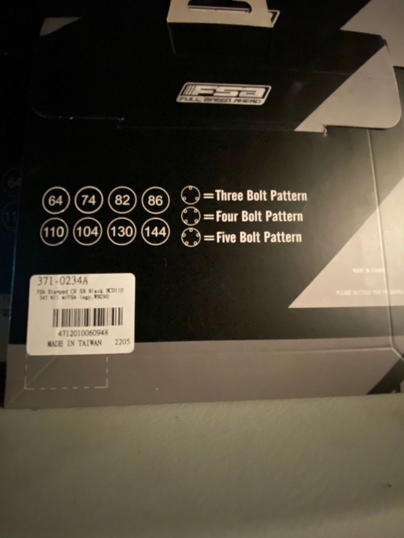 Używany Fsa 50/32 Crankset 2024 bike — zdjęcie 2 z 3