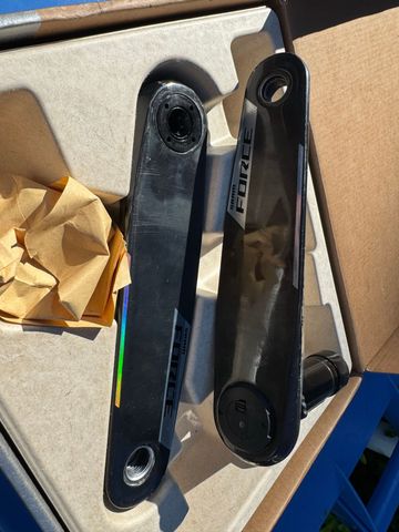 Used Sram E1 Force Cranks with power meter 2025 bike — image 4 of 6