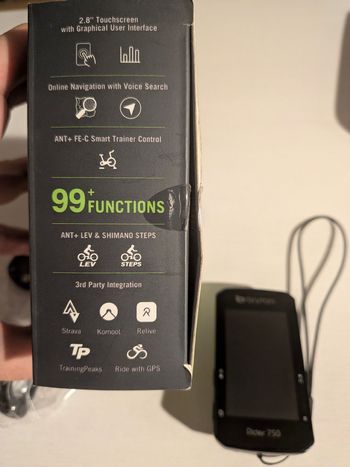 Used Bryton Rider 750 GPS Cycling Computer 2024 bike — image 2 of 7