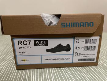 Used Shimano SH-RC703 black 42 2026 bike — image 7 of 7