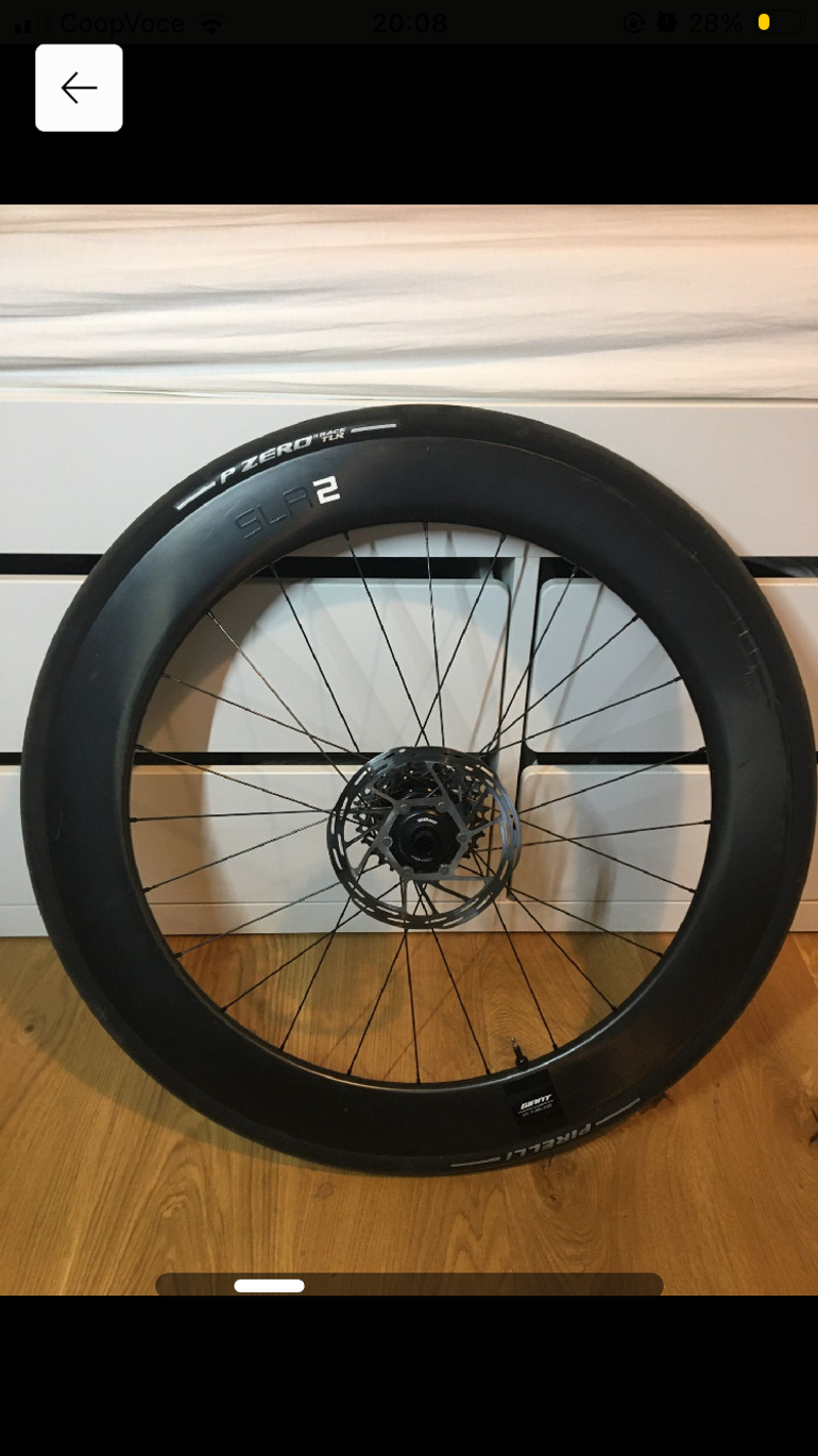 Used Giant SLR 2 disk wheels 2022 bike — image 2 of 5