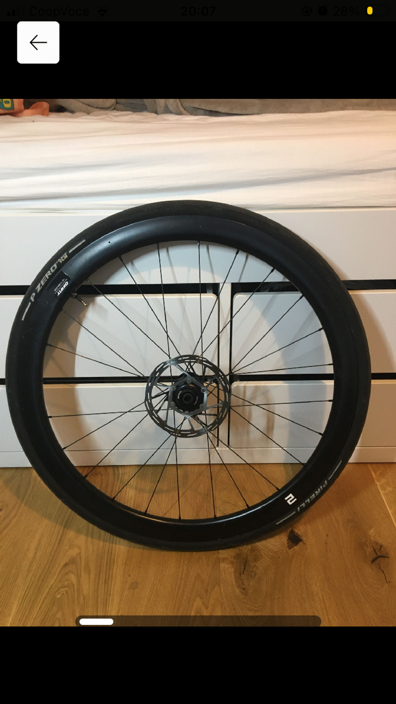 Used Giant SLR 2 disk wheels 2022 bike — image 1 of 5