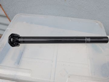 Used Bontrager Pro Carbon 31.6 400mm Saddles & Seatposts