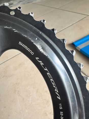 Used Shimano FC R8000 corona 52 e 36 bike — image 7 of 9