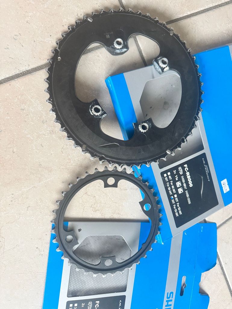 Used Shimano FC R8000 corona 52 e 36 bike — image 2 of 9